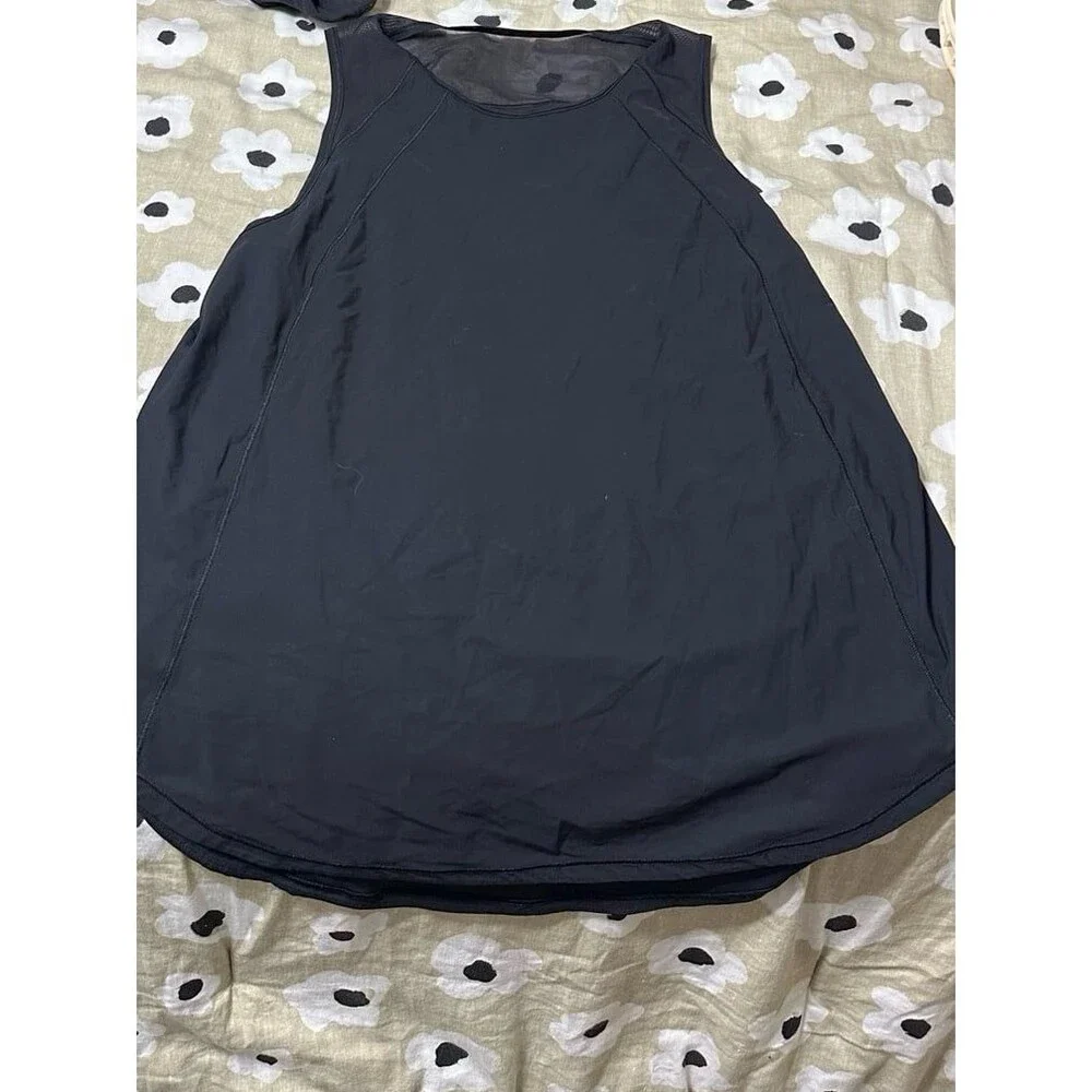 Lululemon Women's Black Athletic Tank Top